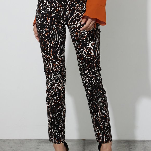 Jospeh Ribkoff Abstract Printed Pants - Picture 5 of 5